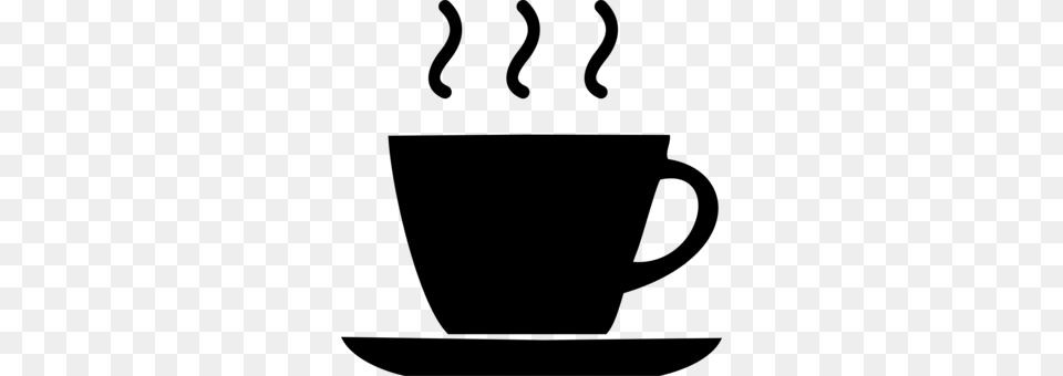 Coffee Cup Mug Teacup Gray Free Png Download
