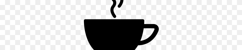 Coffee Cup Silhouette, Beverage, Coffee Cup Png Image