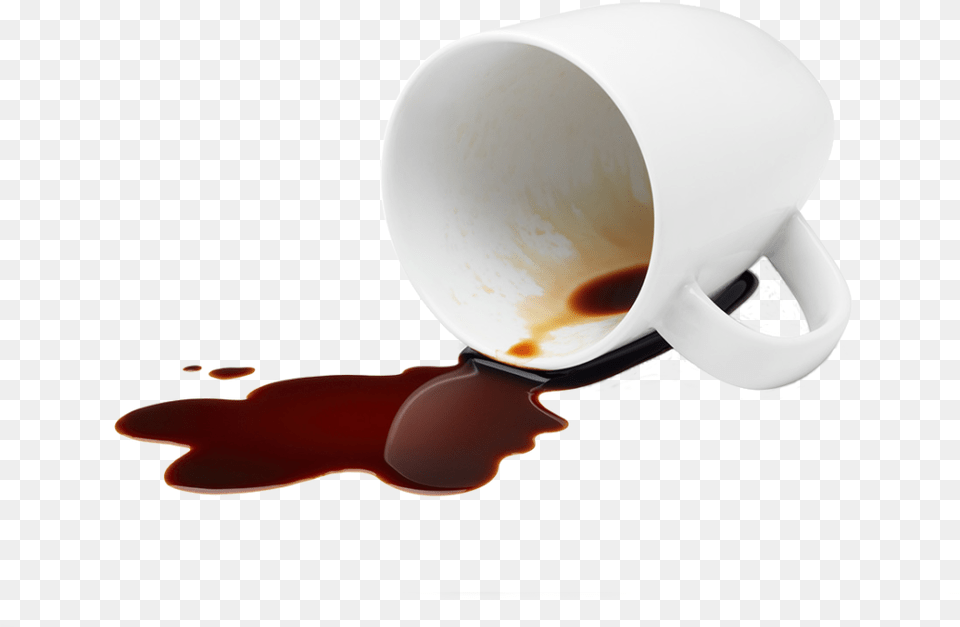 Coffee Cup Spilled, Beverage, Coffee Cup Free Transparent Png