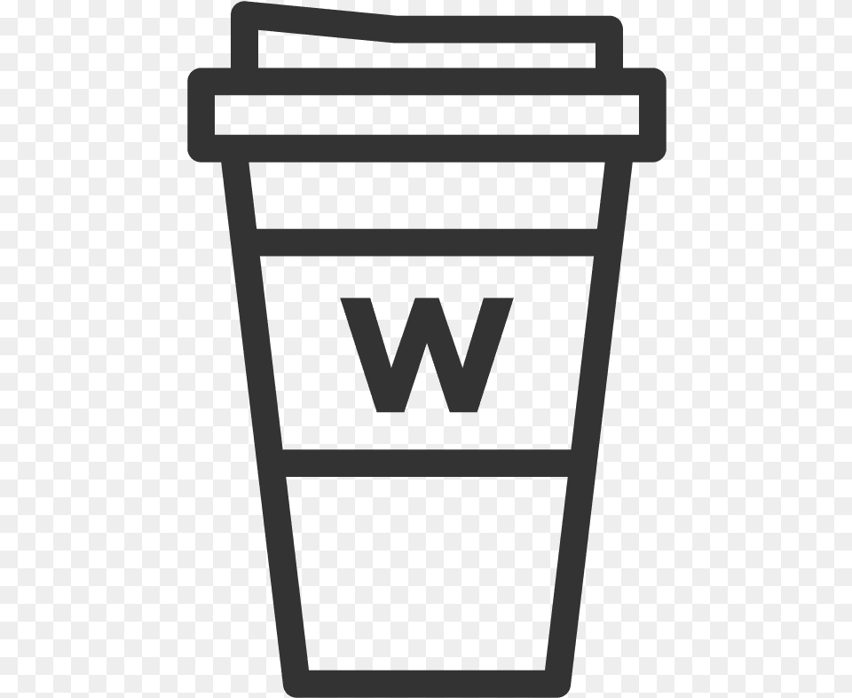 Coffee Cup To Go Icon, Mailbox, Bucket Free Transparent Png