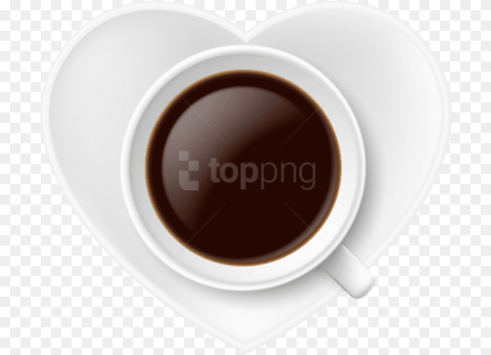 Coffee Cup Top, Beverage, Coffee Cup, Plate Png Image