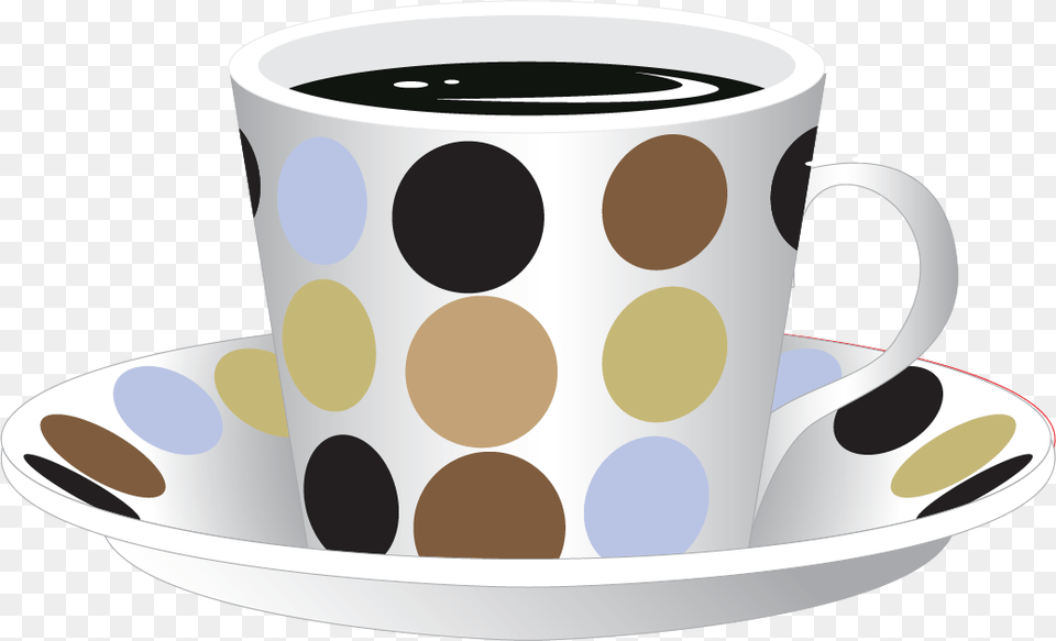 Coffee Cup Vector, Saucer, Beverage, Coffee Cup Png Image