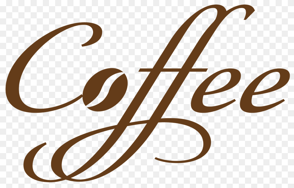 Coffee Decorative Text Vector, Symbol Png Image