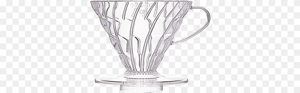 Coffee Dripper 02 Plastic Clear V60, Trophy Free Png Download