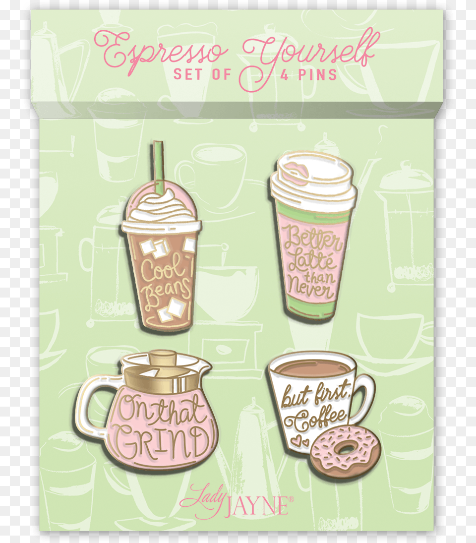 Coffee Enamel Pins Cup, Beverage, Coffee Cup, Cream, Dessert Png
