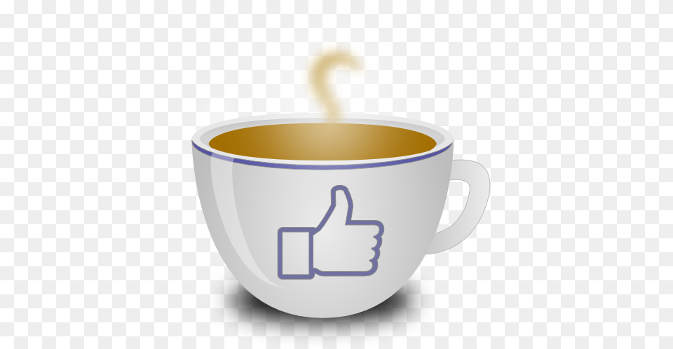 Coffee Facebook Like Icon Of Icons Taza De Cafe Whatsapp, Cup, Beverage, Coffee Cup Png Image