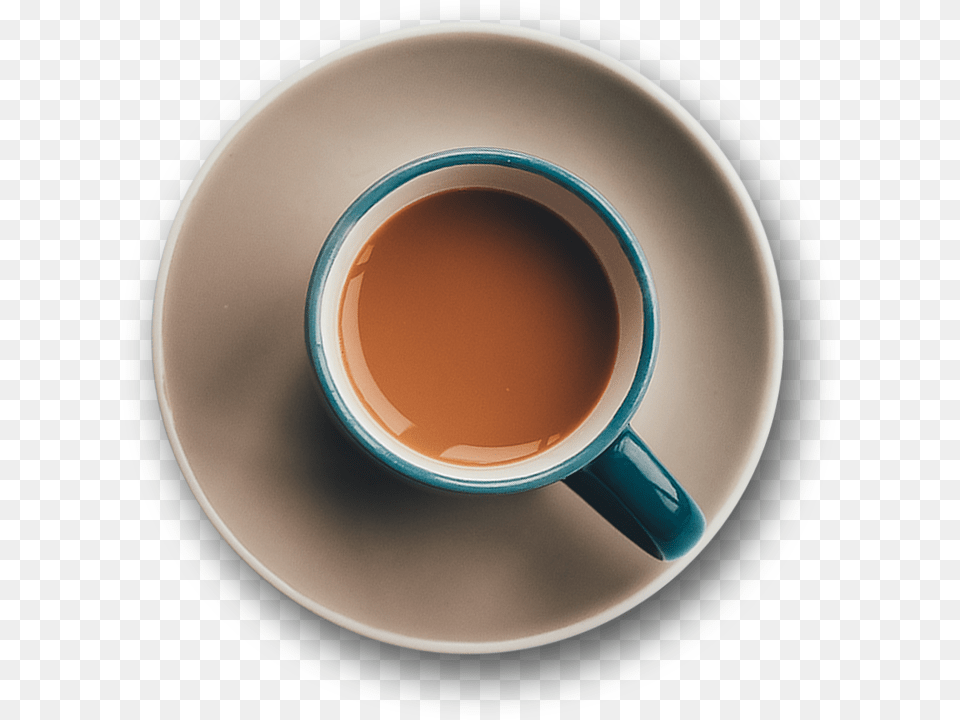 Coffee From Top, Cup, Beverage, Coffee Cup, Saucer Free Png Download