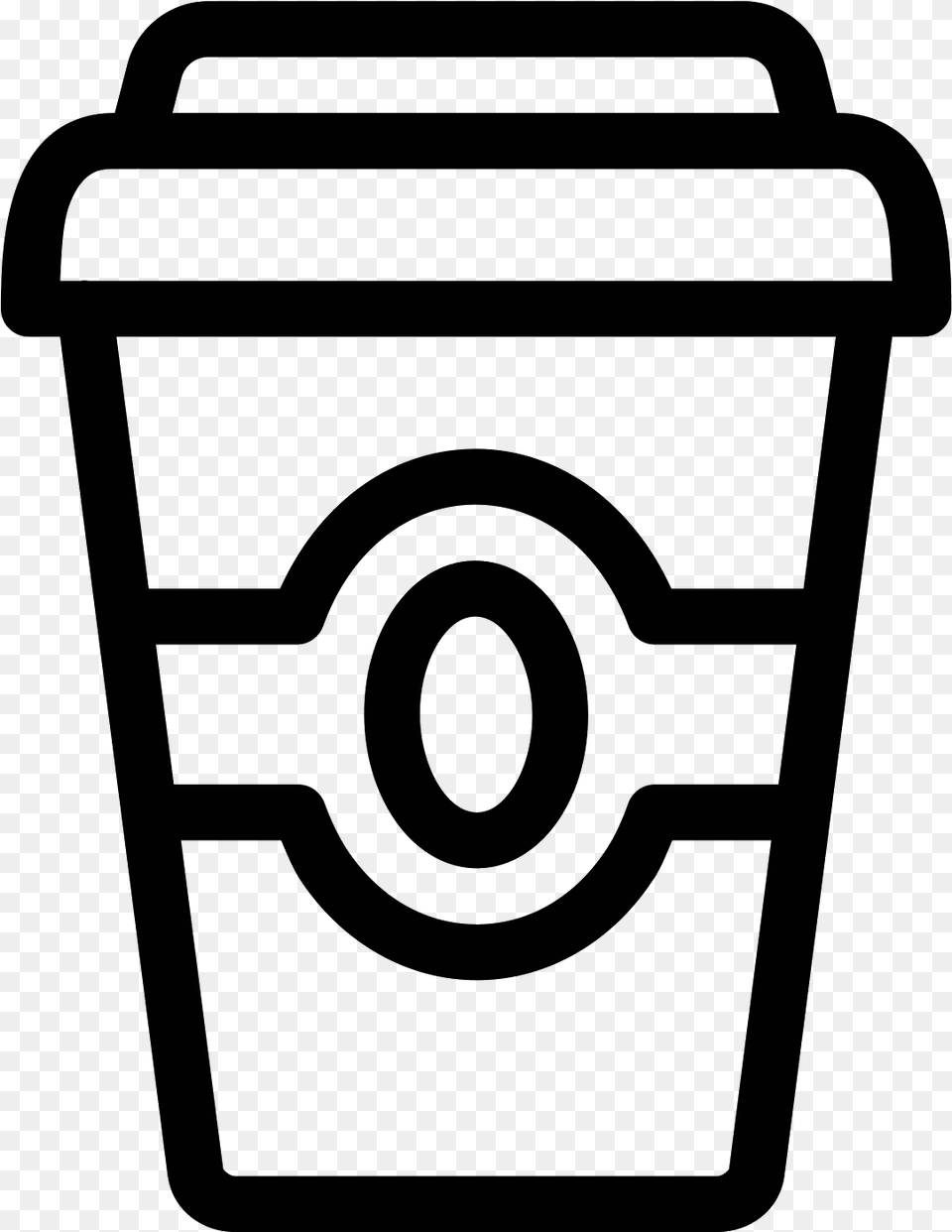 Coffee Glass Icon Coffee Take Away Icon, Gray Free Transparent Png