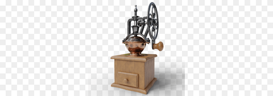 Coffee Grinder Bronze, Machine Png Image