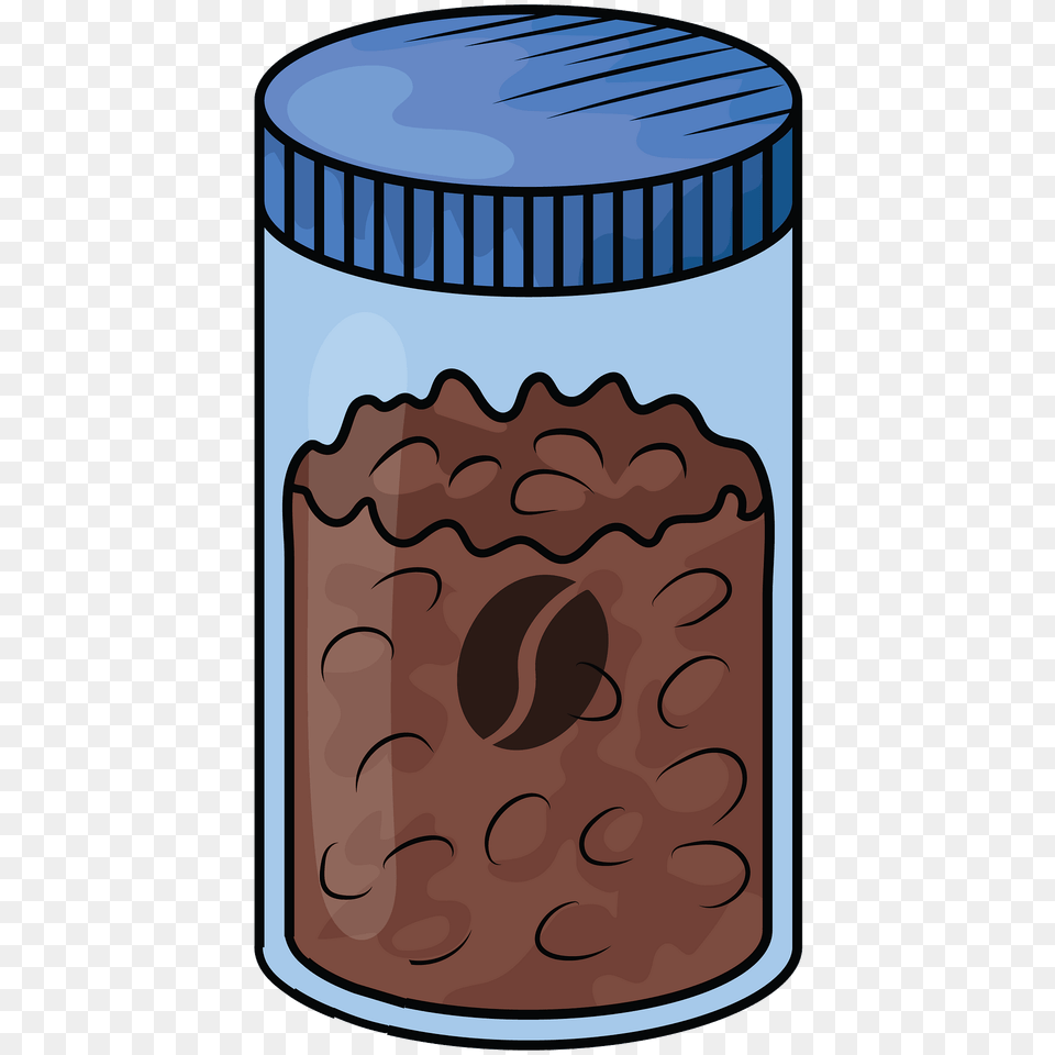 Coffee Jar Clipart, Cylinder, Cup Png Image