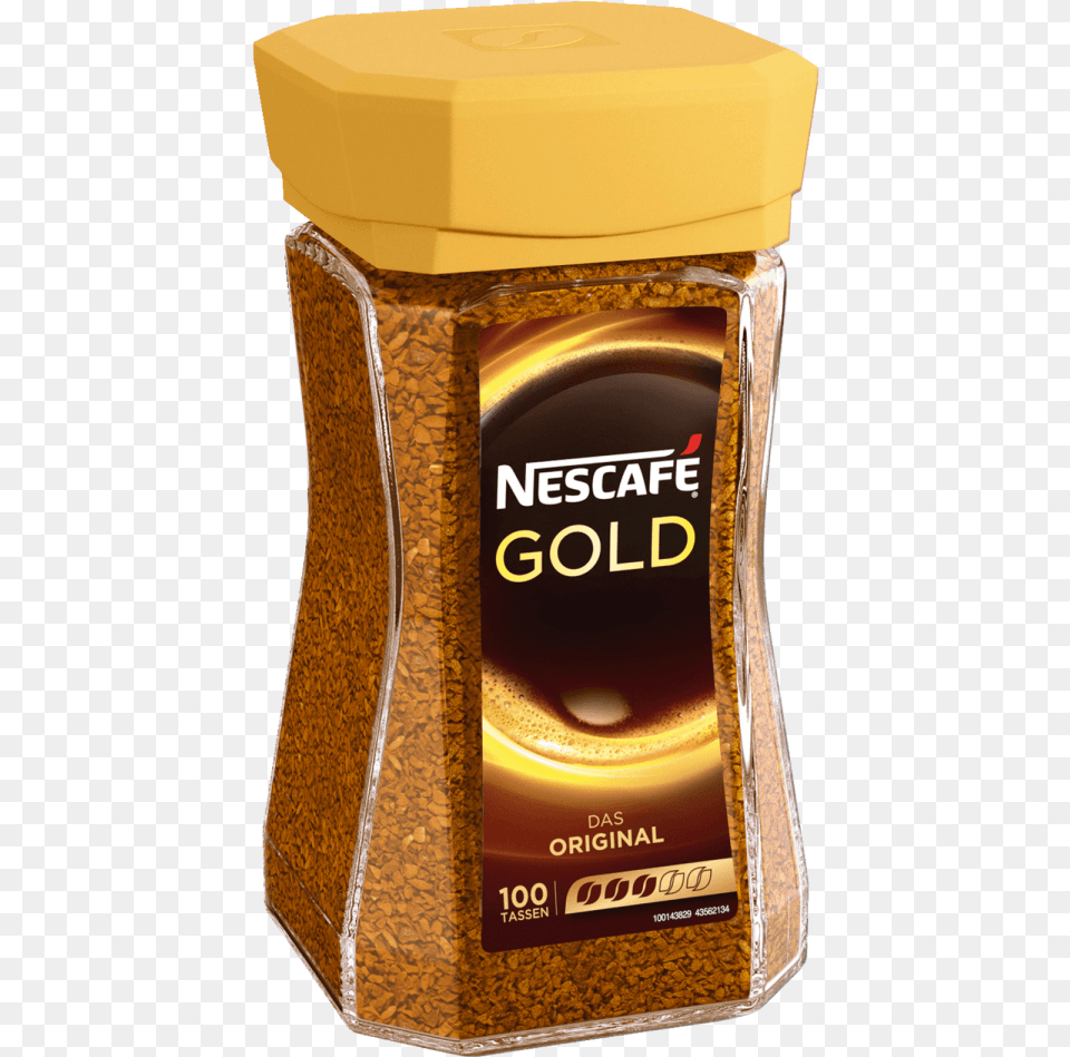 Coffee Jar Image Purepng Cc0 Nescafe Gold Original, Food, Bottle, Cosmetics, Perfume Free Png