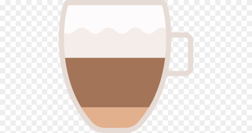 Coffee Latte Macchiato Icon Of The Barista And Coffee, Cup, Beverage, Coffee Cup Free Transparent Png