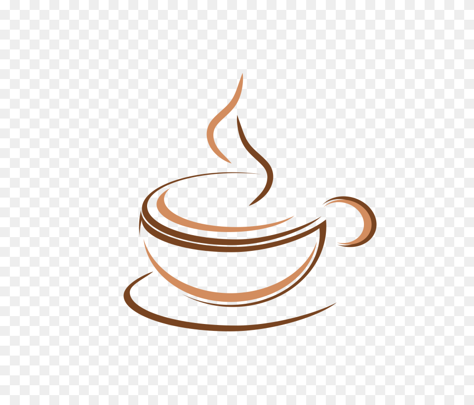 Coffee Logo Design Creative Idea Ilustration, Cup, Pottery, Beverage, Coffee Cup Png Image