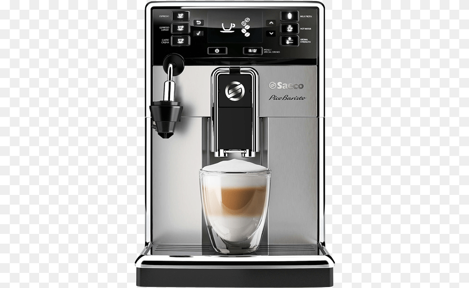 Coffee Machine Image Philips Saeco Pico Baristo, Cup, Beverage, Coffee Cup, Espresso Free Png
