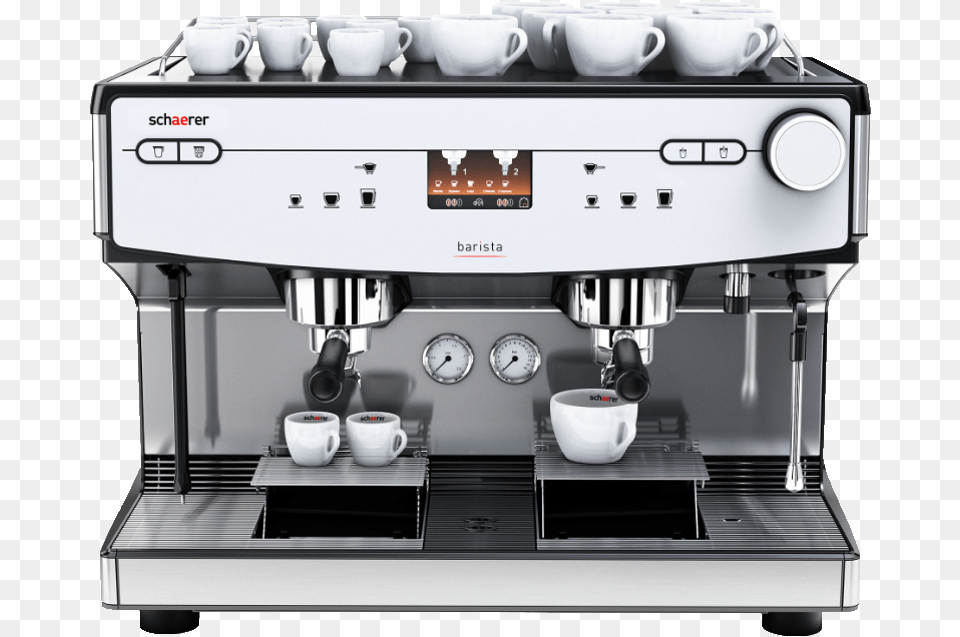 Coffee Machine Image Transparent Schaerer Barista, Cup, Beverage, Coffee Cup, Espresso Png