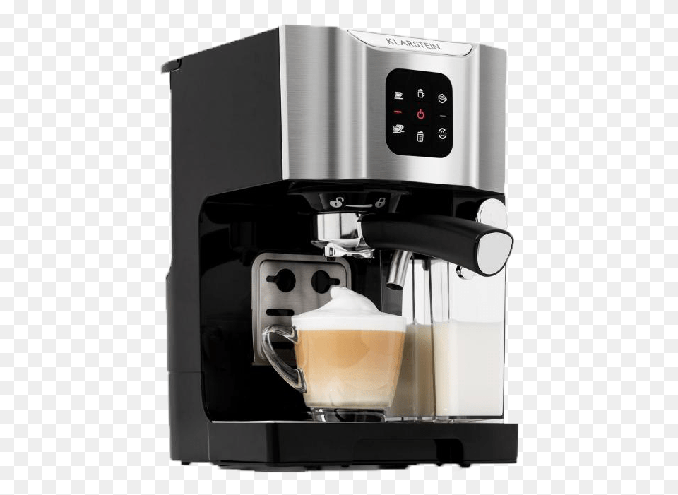 Coffee Machine Klarstein Espresso Coffee Maker, Cup, Beverage, Coffee Cup, Device Png Image