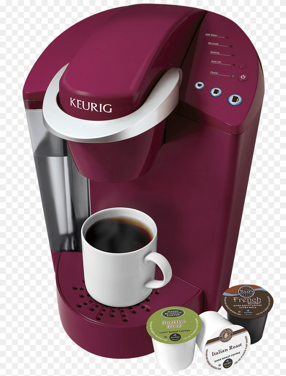 Coffee Maker With Brew Cup, Beverage, Coffee Cup, Bottle Png Image