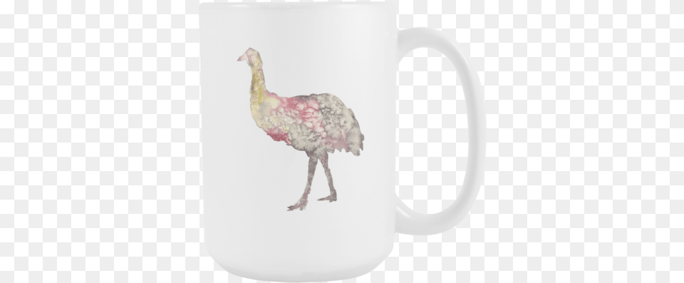 Coffee Mug Common Ostrich, Animal, Beak, Bird, Cup Free Png Download