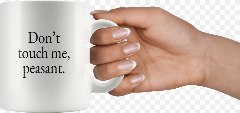 Coffee Mug Hand, Body Part, Finger, Person, Cup Free Png Download