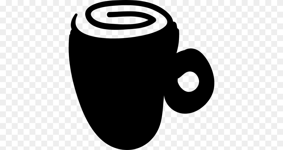 Coffee Mug Icons And Graphics, Gray Png Image