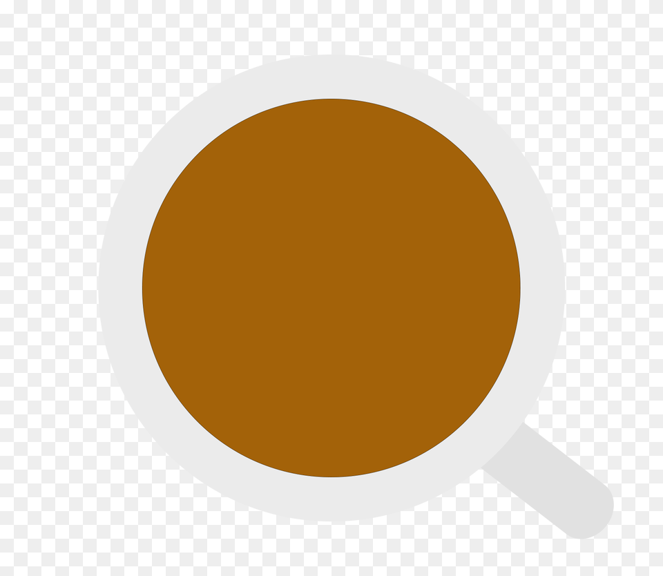 Coffee Mug Top View Free Download, Oval, Astronomy, Moon, Nature Png Image