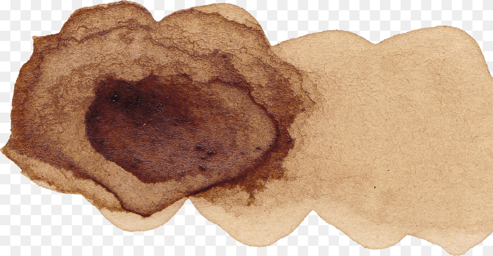 Coffee Paint Watercolor, Stain, Bread, Food, Home Decor Png Image