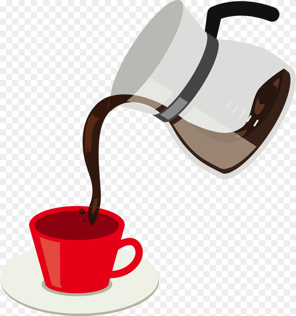 Coffee Pot Clipart, Cup, Beverage, Coffee Cup, Smoke Pipe Free Transparent Png