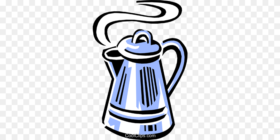 Coffee Pot Royalty Vector Clip Art Illustration, Cookware, Pottery, Bottle, Shaker Free Transparent Png