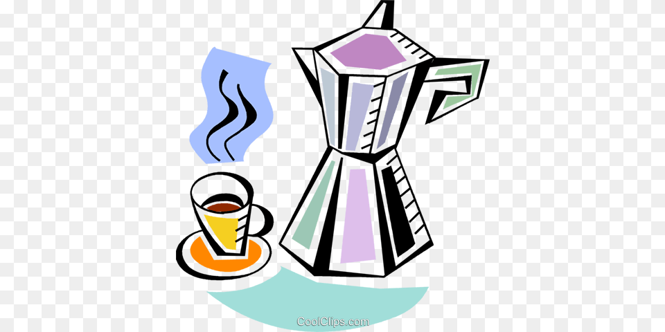 Coffee Pots And Coffee Makers Royalty Free Vector Clip Art, Cup, Beverage, Coffee Cup Png