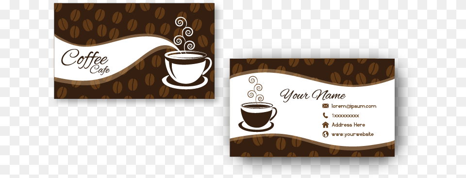Coffee Shop Business Card Coffee Shop Name Card, Cup, Beverage, Coffee Cup, Espresso Png