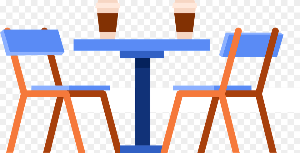 Coffee Shop Clipart, Dining Table, Furniture, Table, Crowd Free Png
