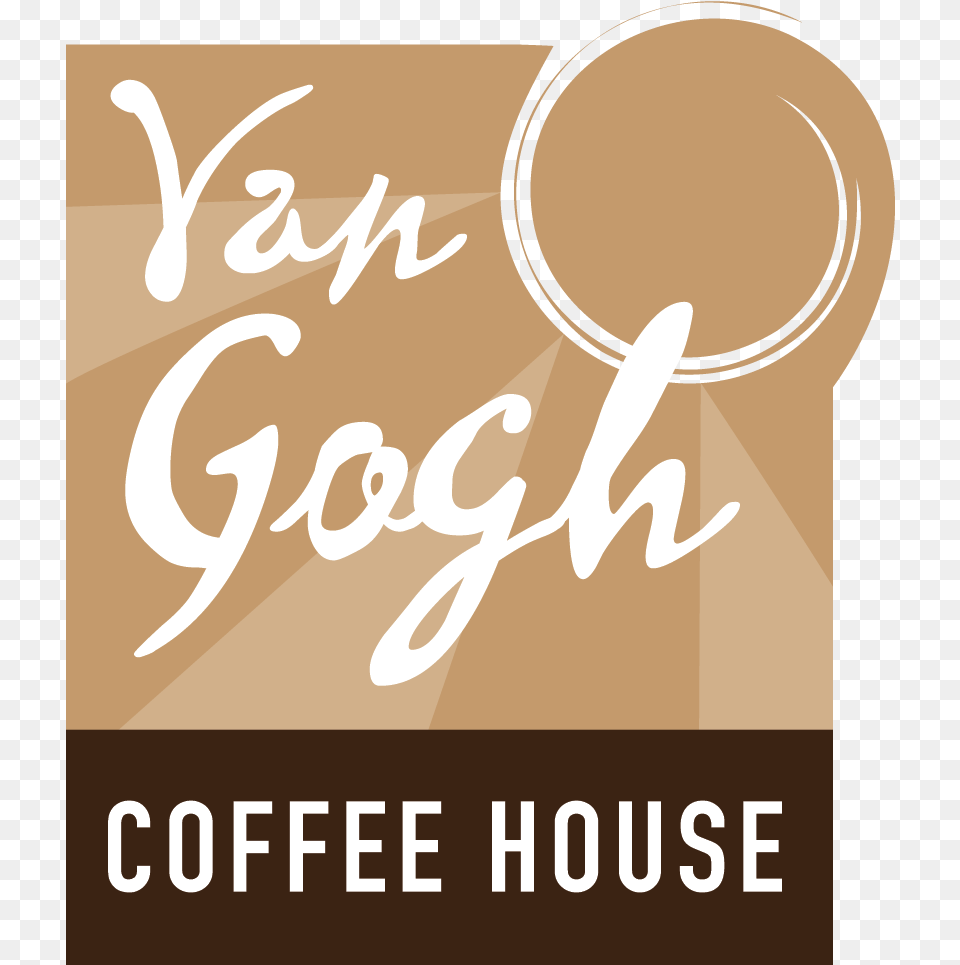 Coffee Shop Paintbrush Logo, Book, Publication, Advertisement, Text Png
