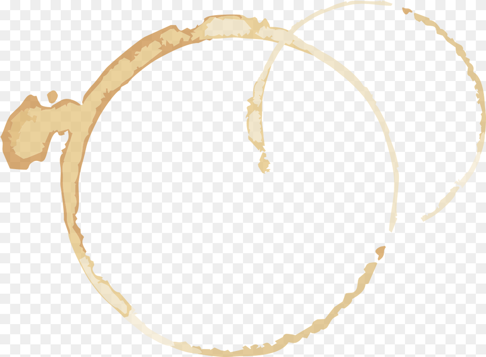 Coffee Stain Landscape Circle, Hoop, Person, Accessories Free Png