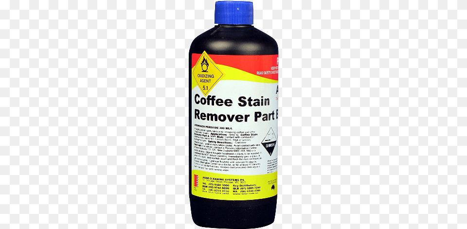 Coffee Stain Remover Stain, Food, Seasoning, Syrup, Bottle Free Transparent Png