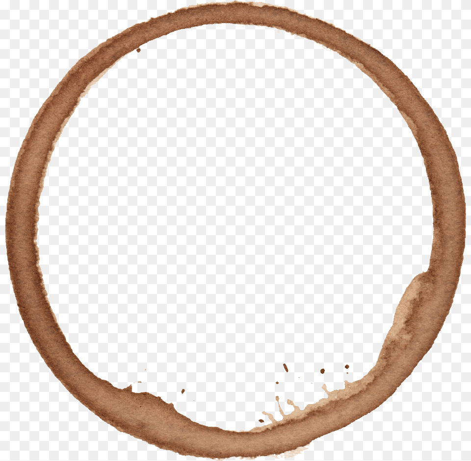 Coffee Stain Ring, Oval, Accessories, Jewelry, Necklace Free Png Download