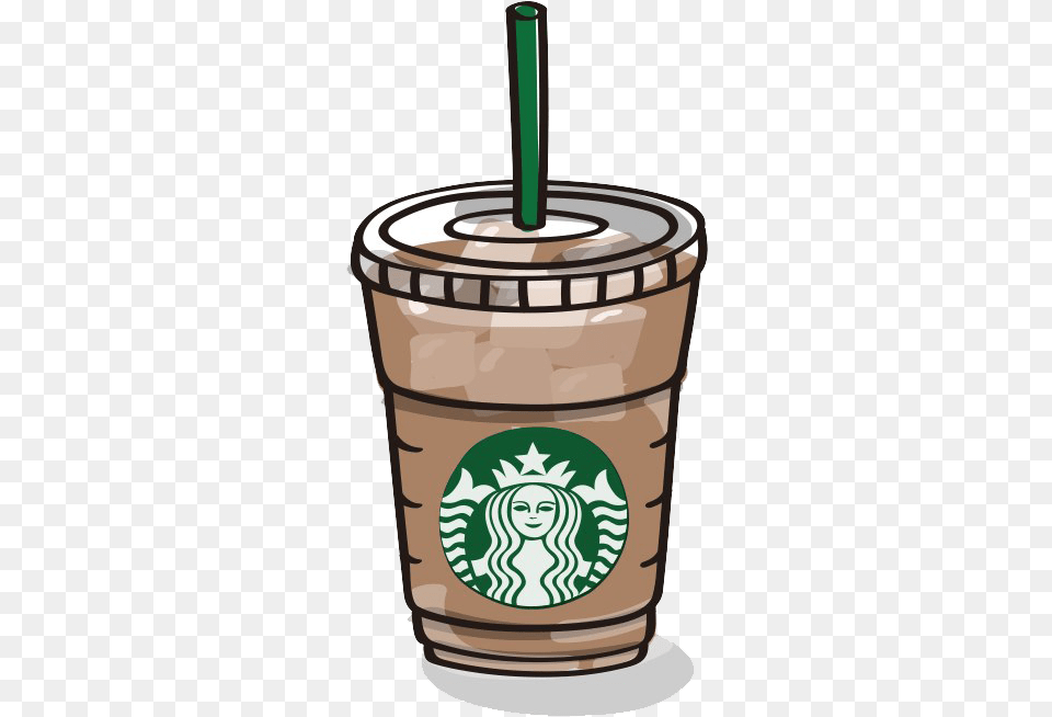 Coffee Starbucks Drawing Cup Frappuccino Starbucks Clipart, Cream, Dessert, Food, Ice Cream Free Png Download