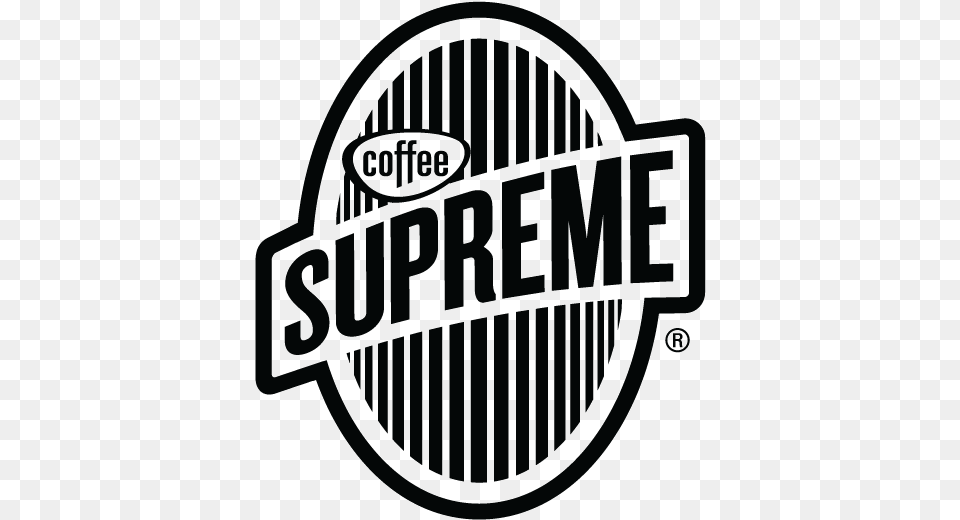 Coffee Supreme Logo Black 1 Supreme Coffee Logo, Gate, Architecture, Building, Factory Free Png Download