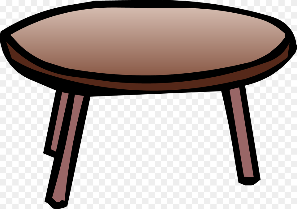 Coffee Table Club Penguin Table, Coffee Table, Furniture, Dining Table Png