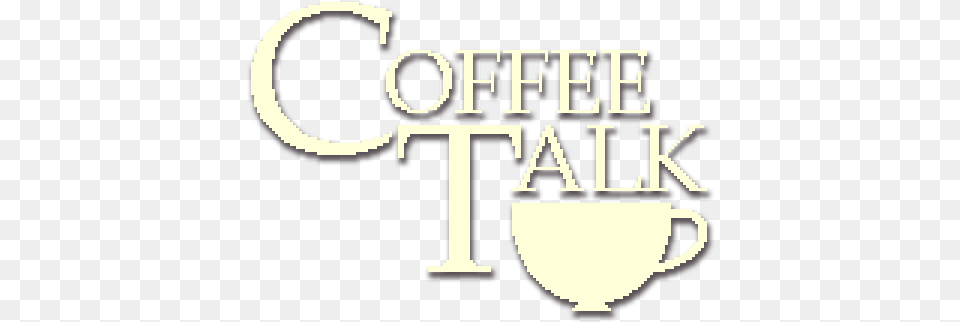 Coffee Talk Emblem, Cup, Stencil, Beverage, Coffee Cup Png Image