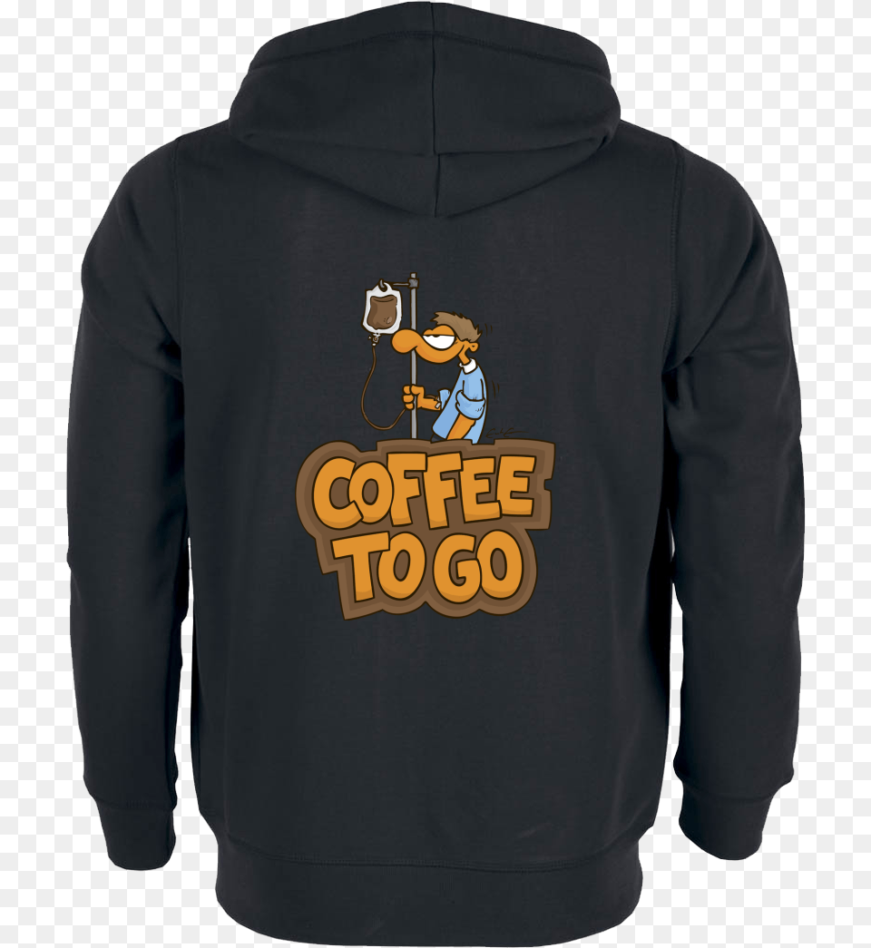 Coffee To Go, Clothing, Hoodie, Knitwear, Sweater Free Png