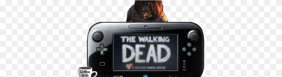 Coffee With Games The Walking Dead To Wii U Walkers Donu0027t Pikmin 3 Wii U Gamepad, Adult, Vehicle, Transportation, Person Free Png Download