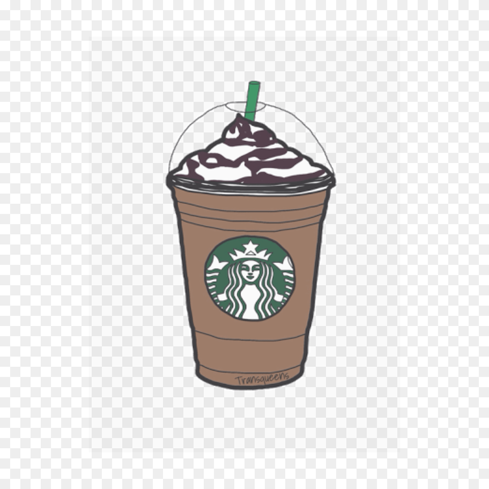 Coffeechallenge Stickers Starbucks, Cup, Cream, Dessert, Disposable Cup Png Image