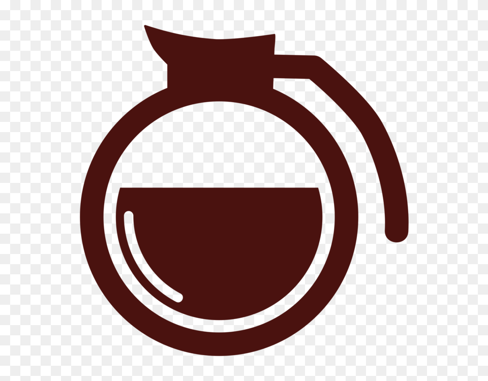 Coffeemaker Cafe Computer Icons Cup, Logo, Ammunition, Weapon, Grenade Free Transparent Png