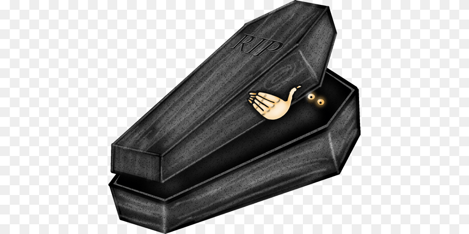 Coffin 006 Halloween Coffin, Tomb, Cutlery, Fork, Funeral Free Png Download