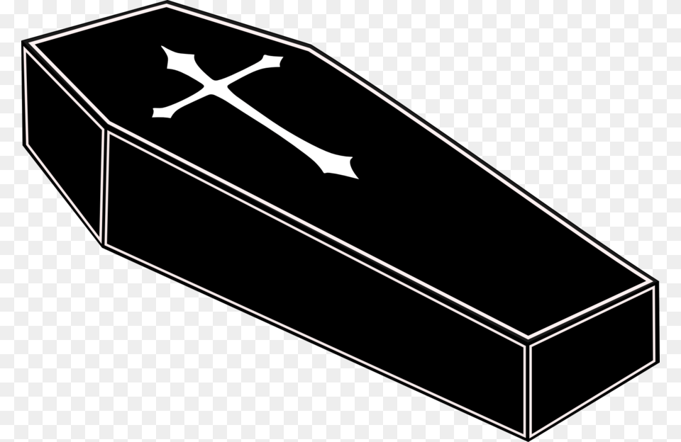 Coffin Clipart, Weapon, Bow Free Png Download