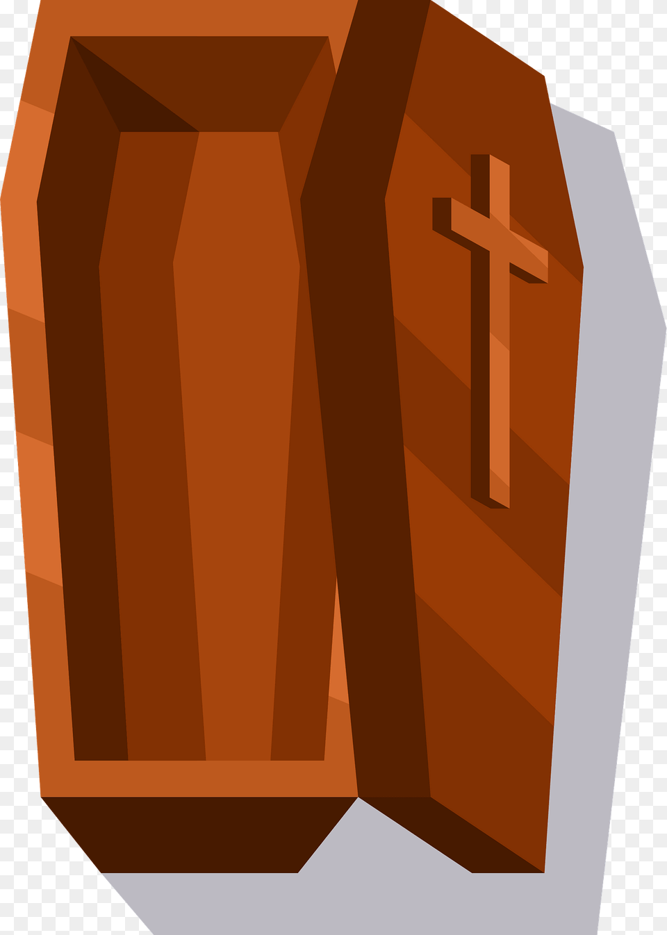 Coffin Clipart, Cross, Symbol, Box Free Png Download