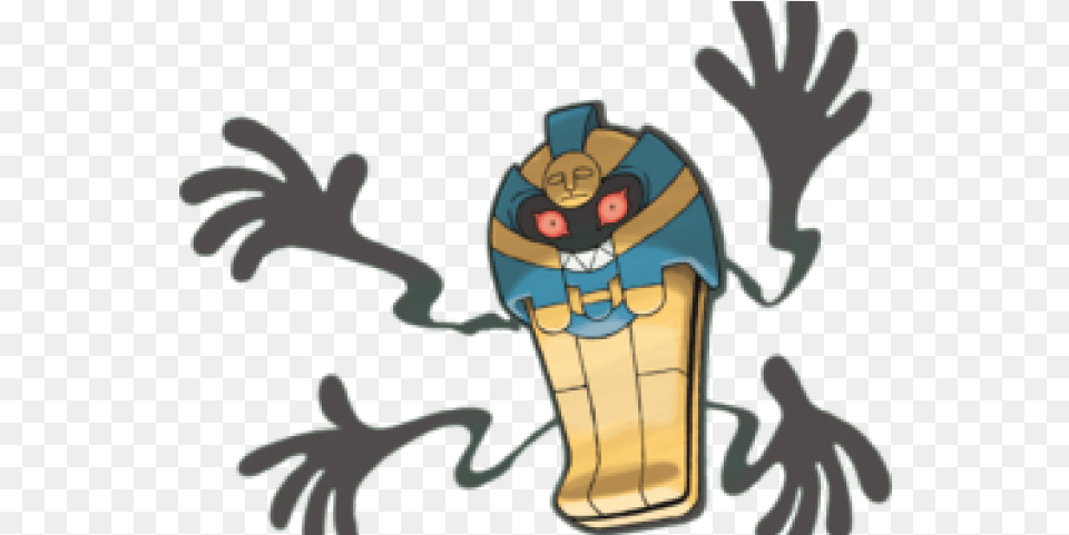 Coffin Clipart Tomb Full Size Clipart Pokemon Cofagrigus, Cream, Dessert, Food, Ice Cream Png Image