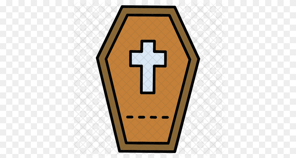 Coffin Icon, Cross, Symbol, First Aid Png