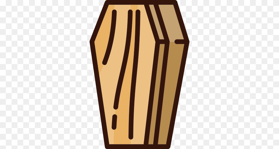 Coffin Icon, Wood, Pottery Free Png Download