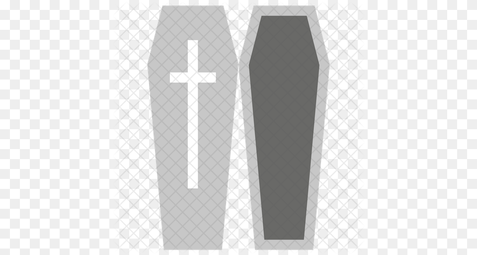 Coffin Icon Vertical, Cross, Symbol, Armor Free Transparent Png